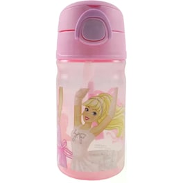 Παγούρι&nbsp;Gim&nbsp;Πλαστικό&nbsp;με Καλαμάκι&nbsp;Barbie&nbsp;350ml