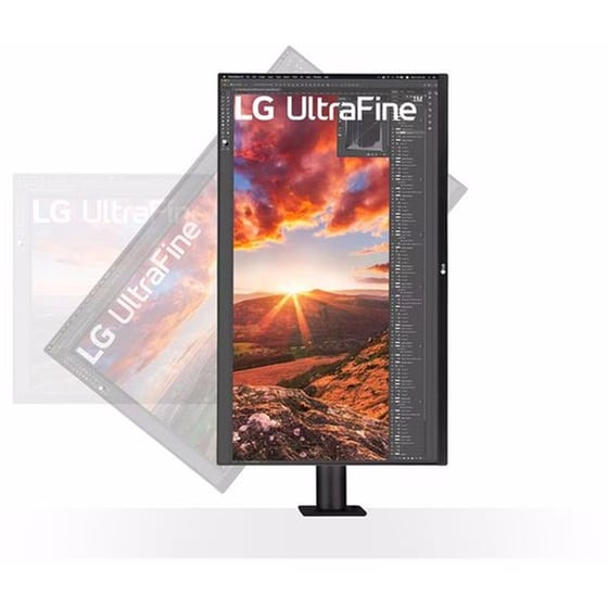 LG Ergo 32UN880P-B 32" 4Κ UHD IPS Flat 60Hz 5ms image 4