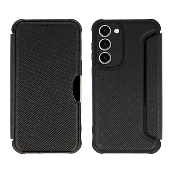 Powertech Θήκη Razor Carbon Mob-1907 Για Samsung Galaxy S23, Μαύρη image 0