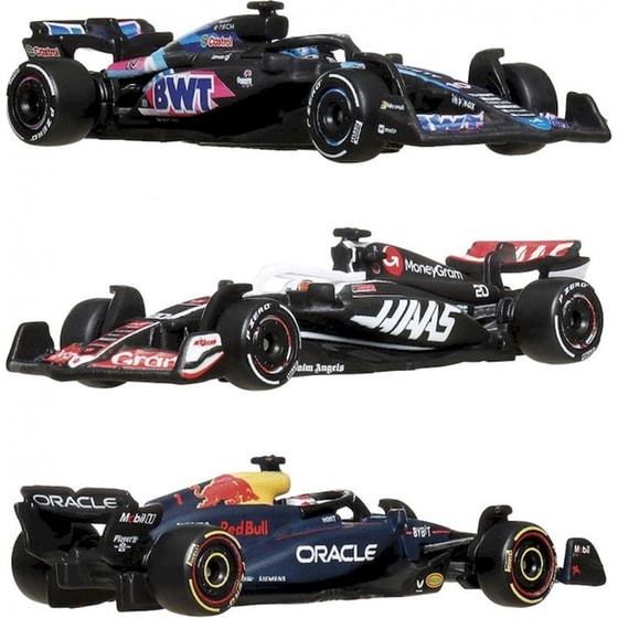 Mattel Hot Wheels Συλλεκτικά Αυτοκινητάκια Formula 1 1:64 1 Τμχ - Τυχαία Επιλογή Σχεδίου (HRV11) image 0