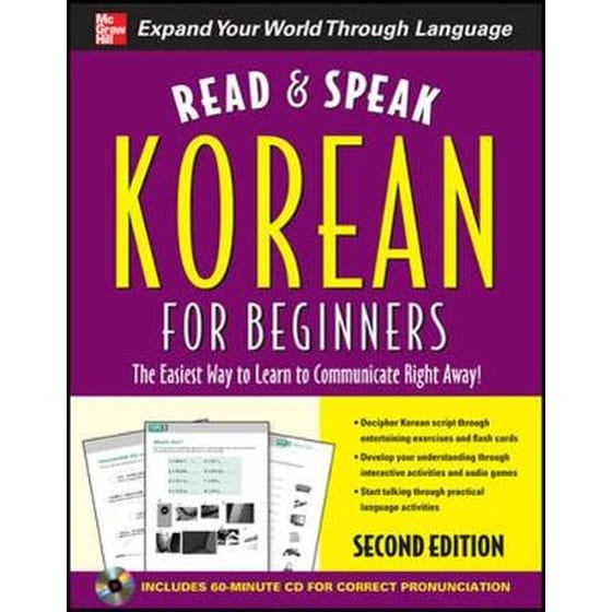 Read and Speak Korean for Beginners with Audio CD image 0