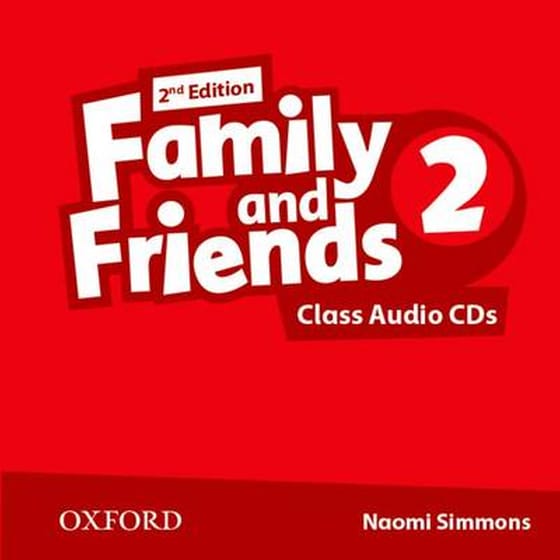 Family and Friends: Level 2: Class Audio CDs image 0