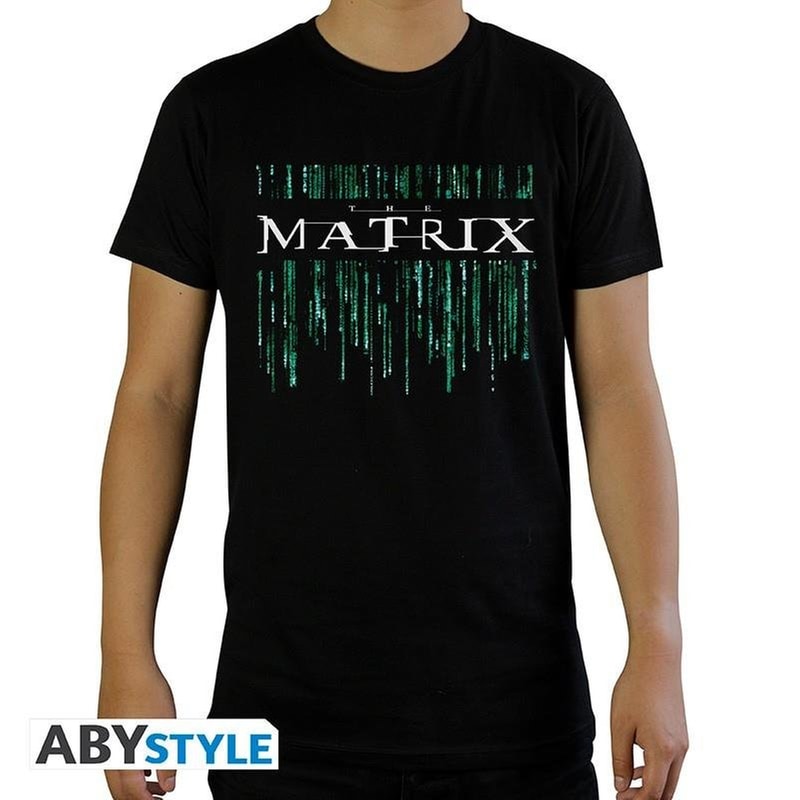 ABYSTYLE T-shirt Abystyle The Matrix Logo - Μαύρο