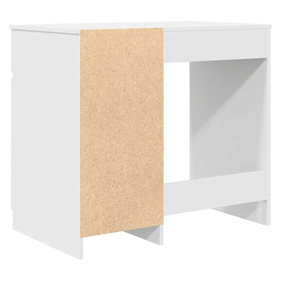 Γραφείο VidaXL από Επεξεργασμένο Ξύλο 86x49x76 cm - Λευκό image 7