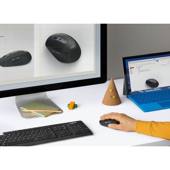 Ασύρματο ποντίκι LOGITECH Wireless Mouse M 590 Black image 4