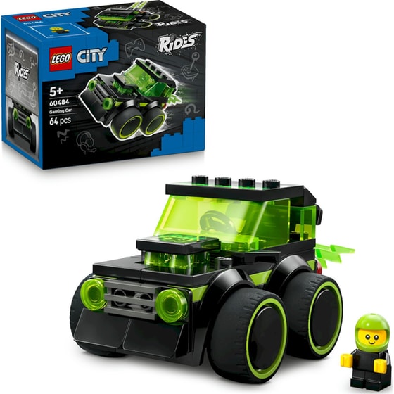 LEGO® City Οχήματα – Αγωνιστικό Αυτοκίνητο Gaming (60484) image 6
