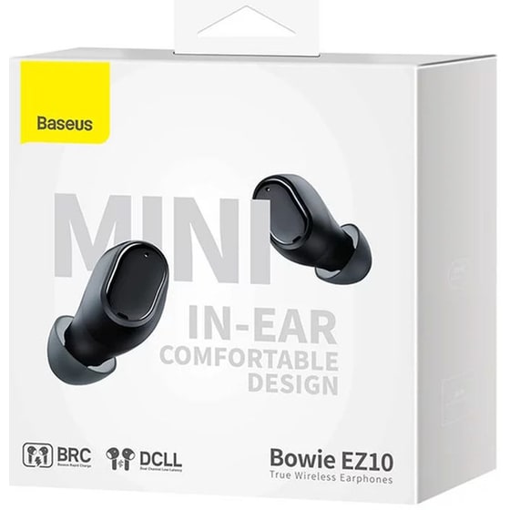 Ακουστικά Bluetooth Baseus Bowie EZ10 - Μαύρα image 5