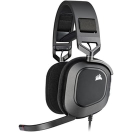 Corsair HS80 Gaming Ενσύρματα Ακουστικά RGB - Μαύρο