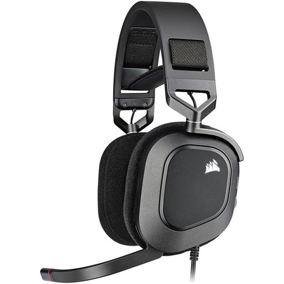 Corsair HS80 Gaming Ενσύρματα Ακουστικά RGB - Μαύρο image 0
