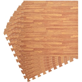 Δάπεδο Γυμναστικής VidaXL από EVA Foam Σετ 6 Τμχ 60x60 cm - Καφέ