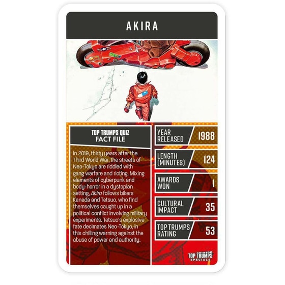 Τράπουλα Guide to Anime Movies Top Trumps Card Game image 3