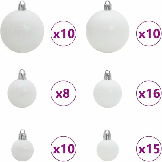 Vidaxl Τεχνητό Χριστουγεννιάτικο Δέντρο Με 300 Led Πράσινο 240 Cm image 4