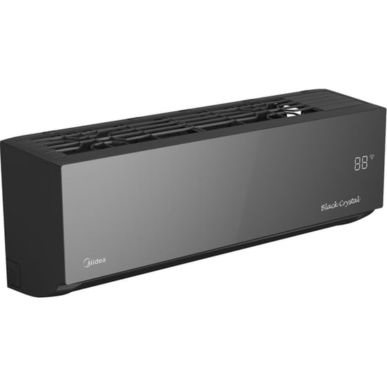 MIDEA Crystal Black AG16BLACK-24NXD0-I/O Κλιματιστικό Inverter 24.000 BTU A++/A+++ με Ιονιστή & WiFi image 1