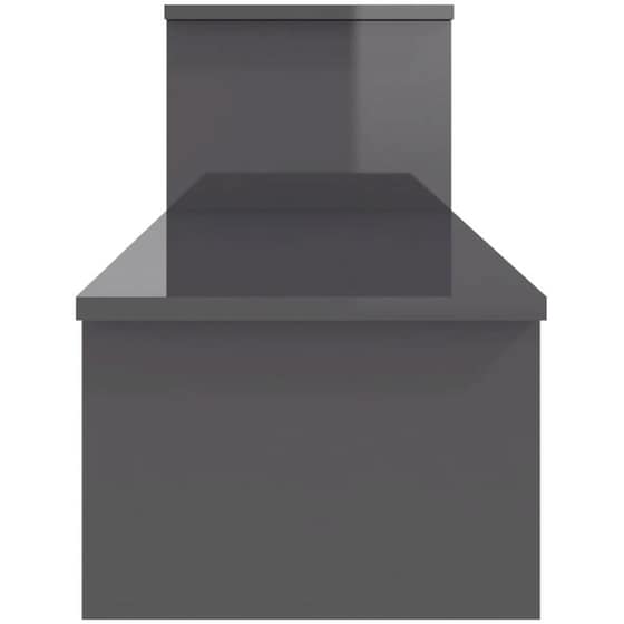 Έπιπλο Τηλεόρασης VidaXL από Μοριοσανίδα 180x30x43cm - Γκρι image 5