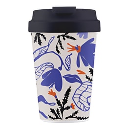 Κούπα Μεταφοράς Chic Mic Black Fern από Ανακυκλώσιμο Υλικό 350 ml - Πολύχρωμο