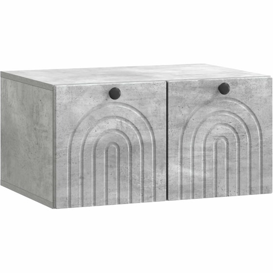 Επιτοίχιο Έπιπλο Τηλεόρασης VidaXL 59.5x41x30 cm - Γκρι image 0