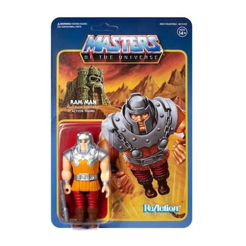 Φιγούρα Masters Of The Universe: Reaction – Ram Man (mini Comic) Action Figure (10cm)