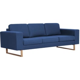 Τριθέσιος Καναπές VidaXL 200x82cm - Μπλε