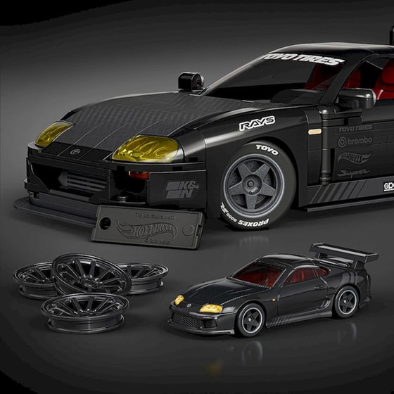 Αυτοκίνητο Mattel Hot Wheels Brick Shop: Elite Series - Toyota Supra MKIV '94 image 4