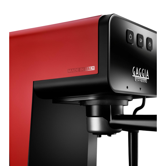 GAGGIA Espresso Style Lava Red 1900W 15bar Μηχανή Espresso image 4