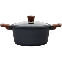 ESTIA 01-1148 Κατσαρόλα Βαθιά 24 cm Μαύρο