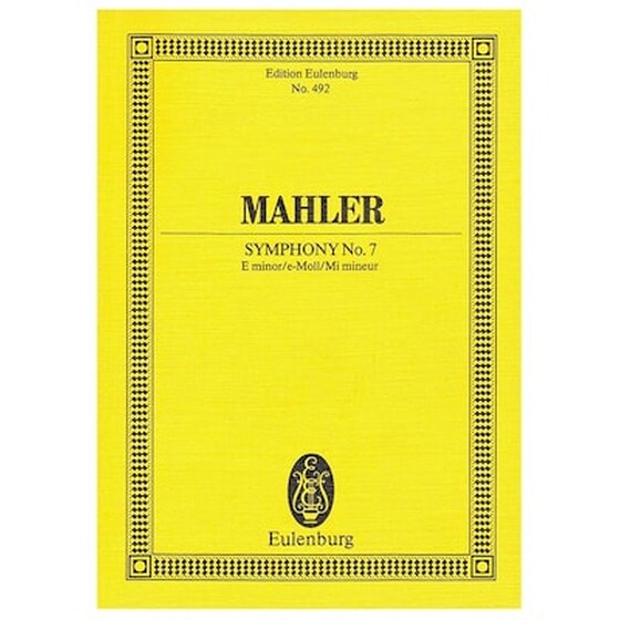 Mahler - Symphony Nr.7 In E Minor [pocket Score] image 0