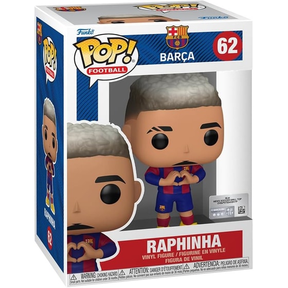 Funko Pop! Football Barcelona - Raphinha #62 image 1