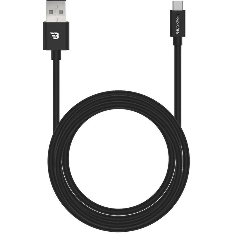 BAYKRON Καλώδιο Φόρτισης Baykron USB-A σε USB-C 1.2m - Black