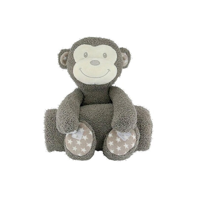 Plush Toy With Blanket Αρκουδακι Με Κουβερτουλα