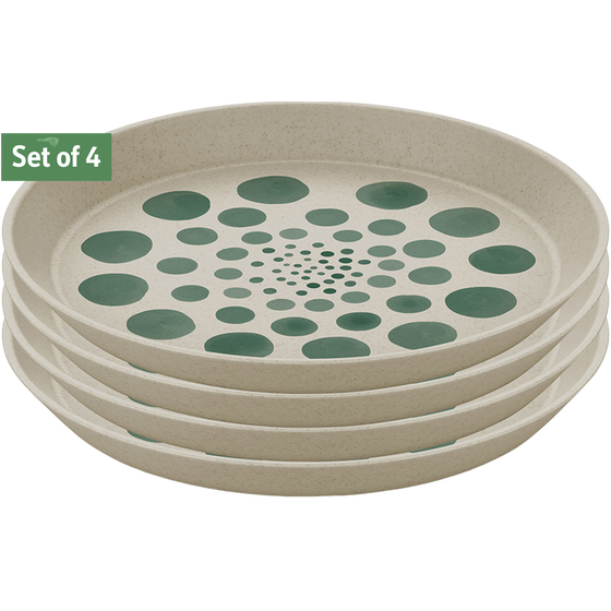 Σετ Μικρά Πιάτα Koziol Connect 4 τμχ 20.5 cm - Nature Desert Sand image 0