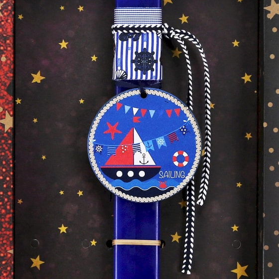 Λαμπάδα Synchronia - Καραβάκι image 1