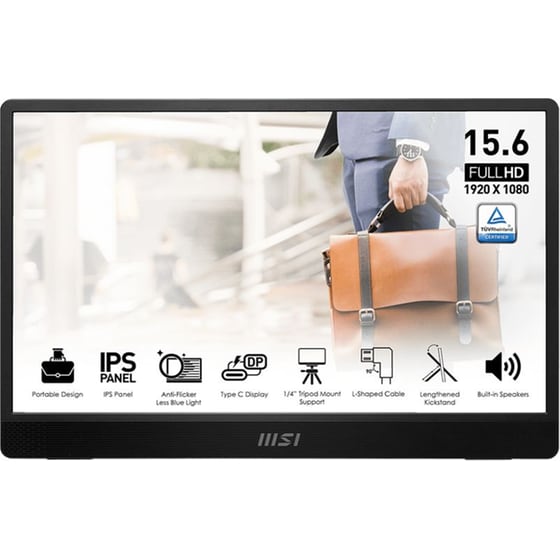 MSI PRO Series PRO MP161 E2 15.6" IPS Flat 60 Hz 4 ms image 0