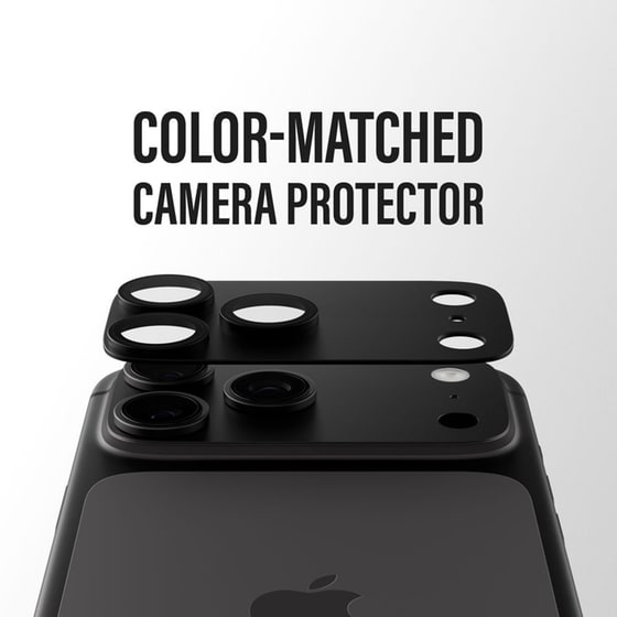 Προστατευτικό καμερών Apple iPhone 18 Pro Max - PanzerGlass Fender Camera Protector - Black image 8