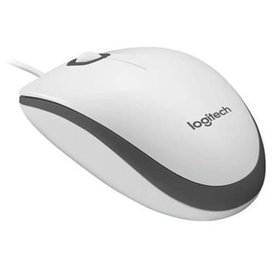Logitech M100 Ενσύρματο Ποντίκι - Λευκό image 2