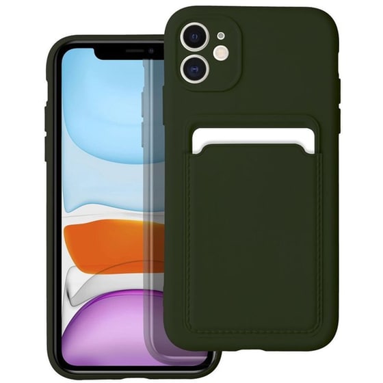 Θήκη Apple iPhone 11 - Sonique Card Case - Πράσινο image 0