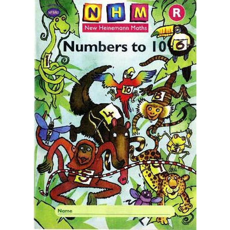 New Heinemann Maths- Reception- Numbers to 10 Activity Book (8 Pack)