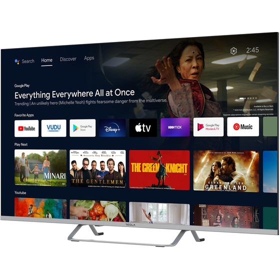 Tesla LED 55" 4K Android Τηλεόραση 55E635SUS image 1