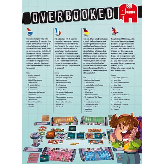 Επιτραπέζιο Παιχνίδι Jumbo Overbooked image 3