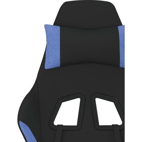 Καρέκλα Gaming VIDAXL 3143749 με Υποπόδιο - Μαύρο image 9