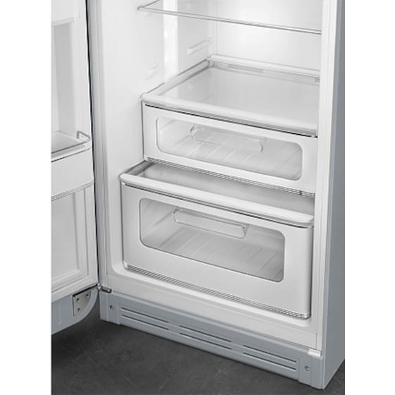 SMEG FAB30LSV5 294 Lt Ασημί Δίπορτο Ψυγείο image 9