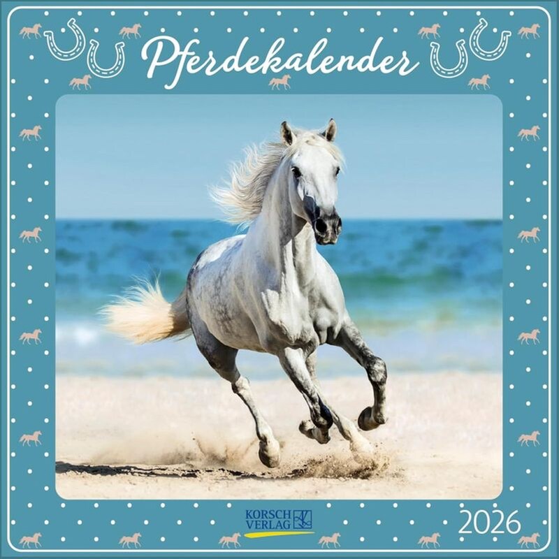 Ημερολόγιο Τοίχου Korsch Verlag 2026 Pferdekalender