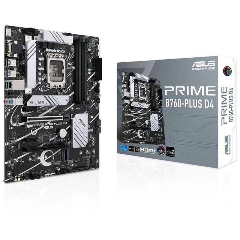 Μητρική Κάρτα ASUS PRIME B760-PLUS D4 ATX με Intel 1700 Socket