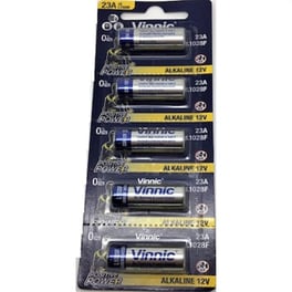 Αλκαλικές Μπαταρίες 12v (23a) Πακέτο 5 Μπαταριών L1028f