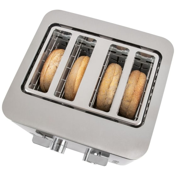 PROFICOOK PC-TA 1252  4 Θέσεων 1500W Inox Φρυγανιέρα image 3