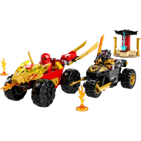 LEGO® Ninjago Kai and Ras's Car and Bike Battle (71789) image 1