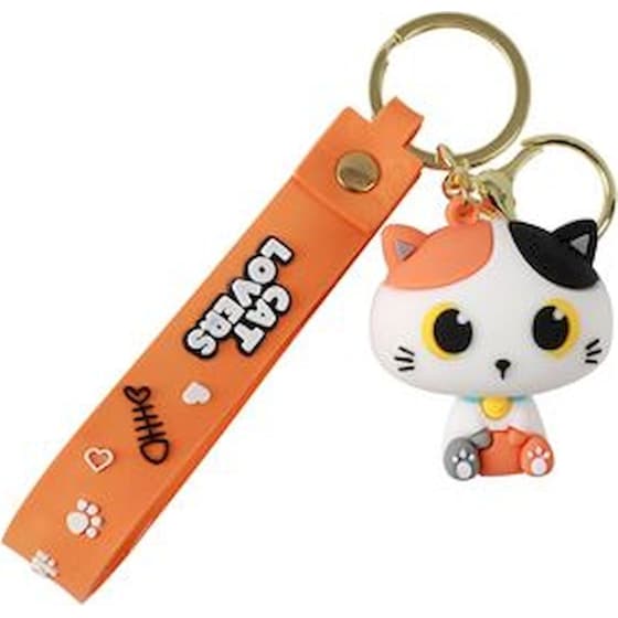 Μπρελόκ i-Total Orange Cat image 0