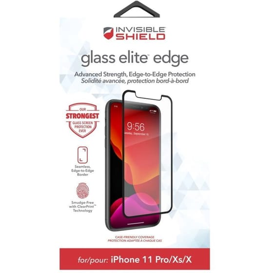 Προστατευτικό οθόνης Apple iPhone 11 Pro Max - Zagg InvisibleShield Full Face Tempered Glass Full Glue image 1