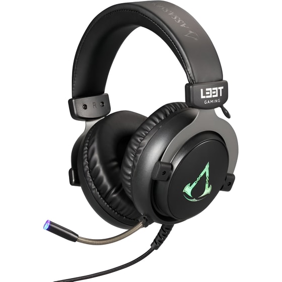 L33T Assassin's Creed Valhalla Gaming Ενσύρματα Ακουστικά 3.5mm - Μαύρα image 1