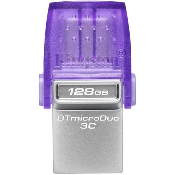 Kingston DataTraveler 128GB USB 3.2 Type- C - Μωβ image 0