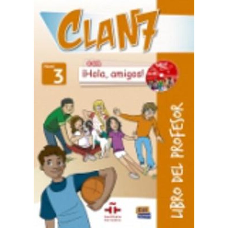 Clan 7 con Hola Amigos 3 - Tutor Book